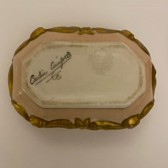 Carlin Comforts French Porcelain Trinket Box - Picture 6 of 8